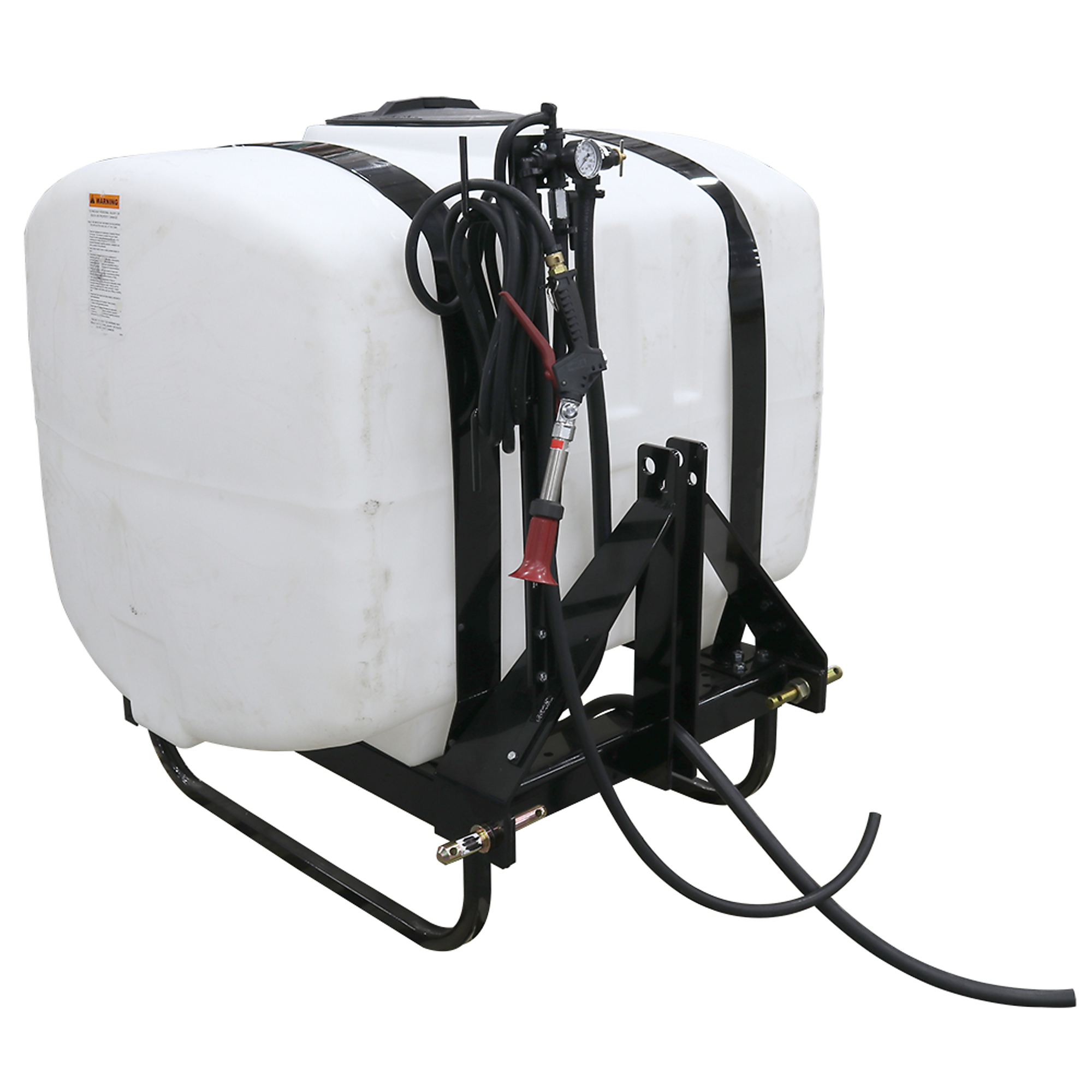 Master MFG, 200-Gal 3-Pt Broadcast Sprayer - 20GPM, 52ft. Swath, Tank Size 200 Gal, Flow 20 GPM, Pressure 300 PSI, Model# S3K-K1-200P-MM